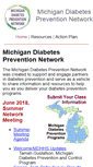 Mobile Screenshot of midiabetesprevention.org